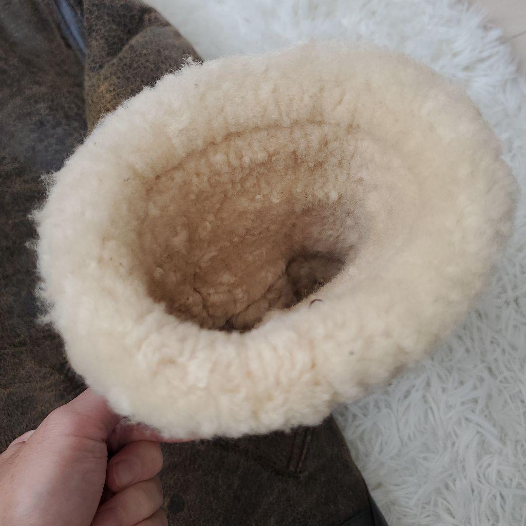 ⭐上西正輝⭐U.S.ARMY B-3 ムートンジャケット シープスキン