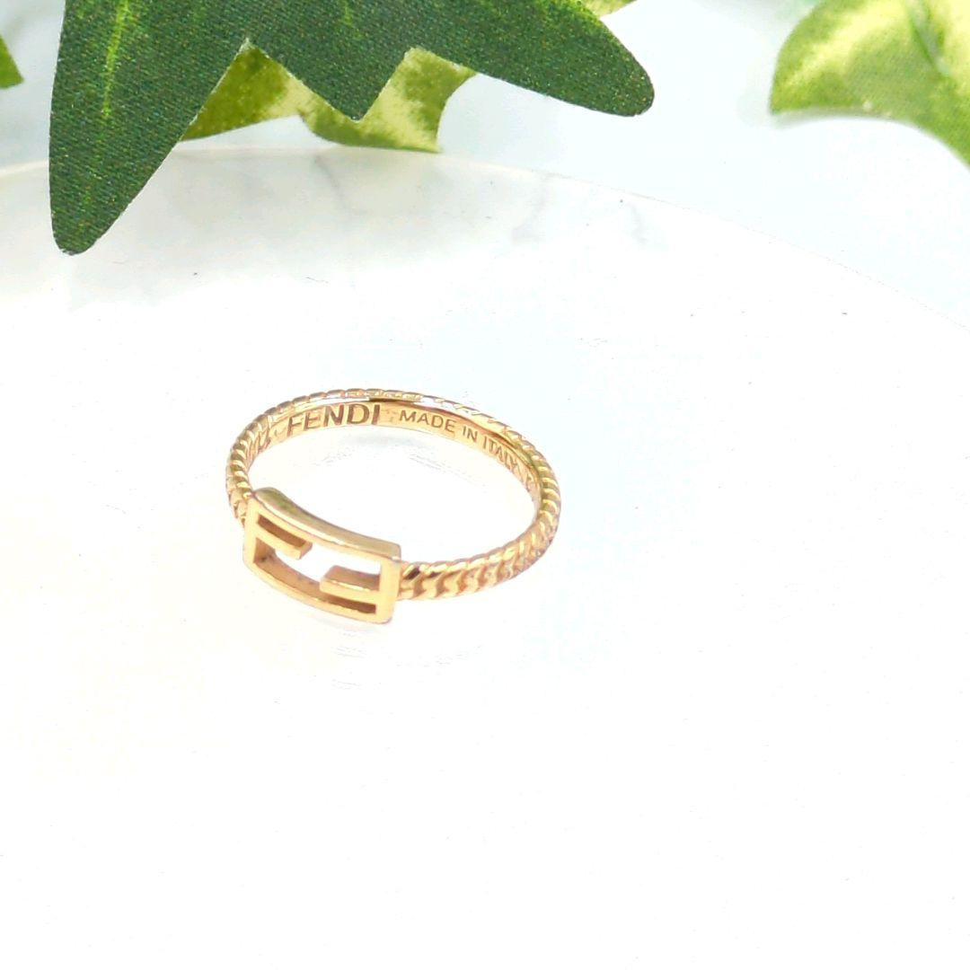 Fendi フェンディ　バケットデザイン　 リング　10号　Sサイズ