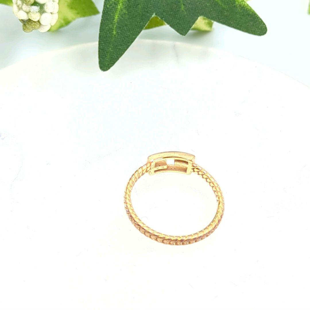 Fendi フェンディ　バケットデザイン　 リング　10号　Sサイズ