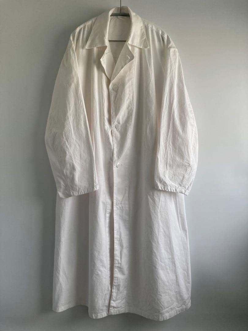 ジャケット・アウター 60s French Military Linen Hospital Coat