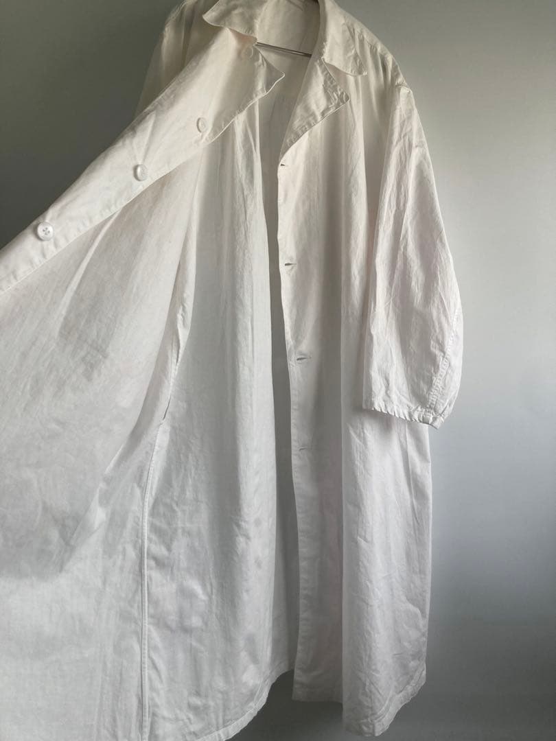 ジャケット・アウター 60s French Military Linen Hospital Coat