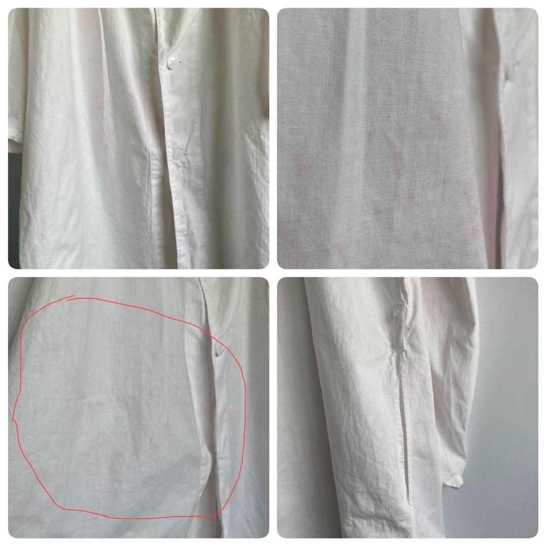 ジャケット・アウター 60s French Military Linen Hospital Coat