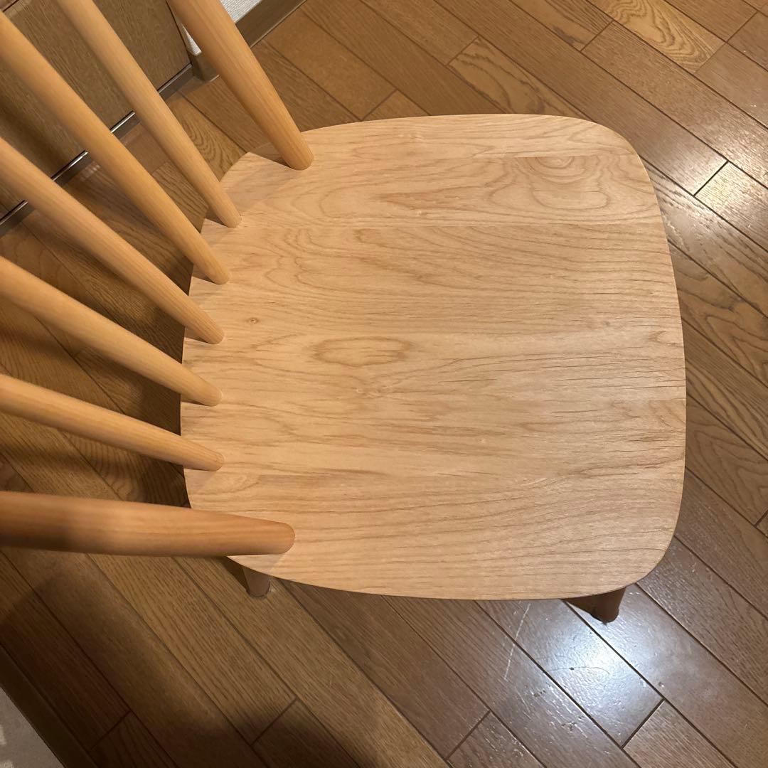 モモナチュラル　椅子　1脚