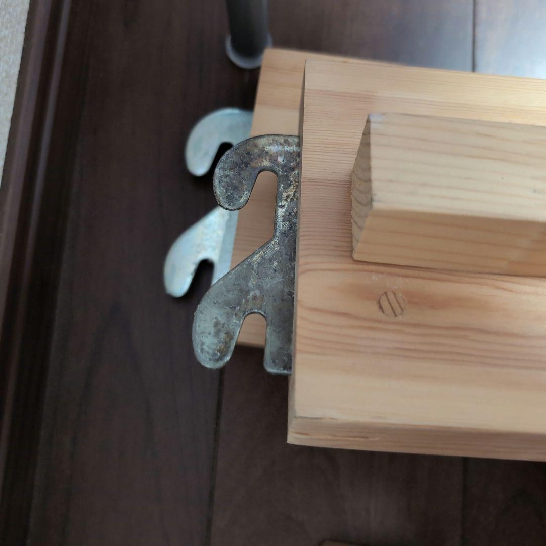 【引き取り限定】無印良品　パイン材　ベッドフレーム　　シングル