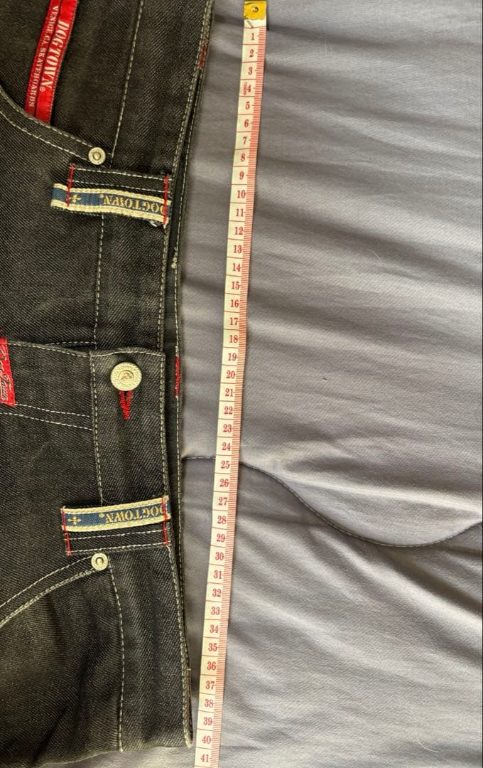 DOG TOWN ブラックドラゴン 極厚バギーブラックデニム