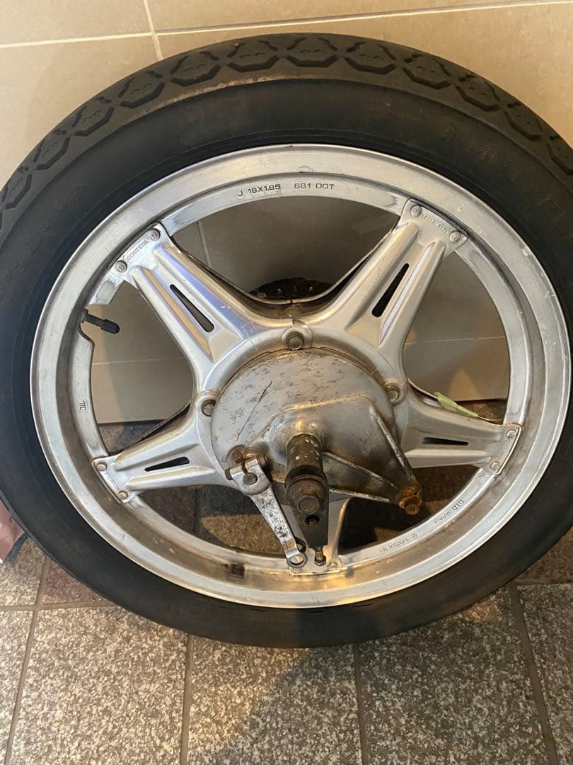 R CB250N CB400T CB400Nホイール 前後