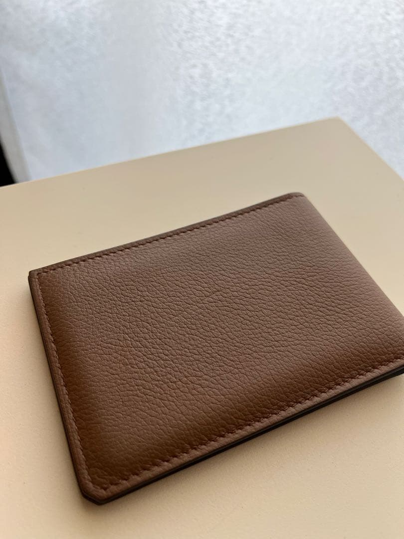極美品 HERMES Hセリエ 折り財布　カードケース　アルザン