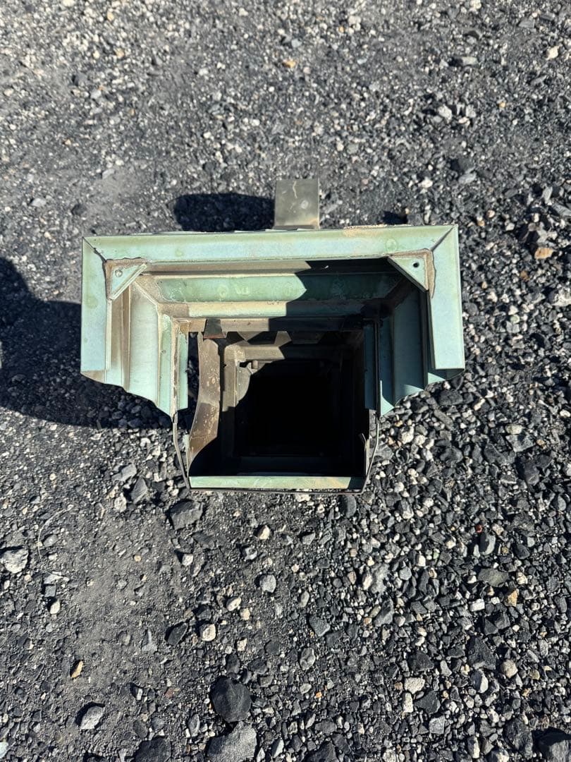 アンティーク　雨樋　銅