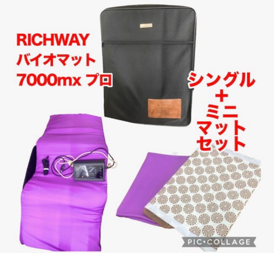 正規品RICHWAY バイオマット 7000mx プロフェッショナル アメジスト