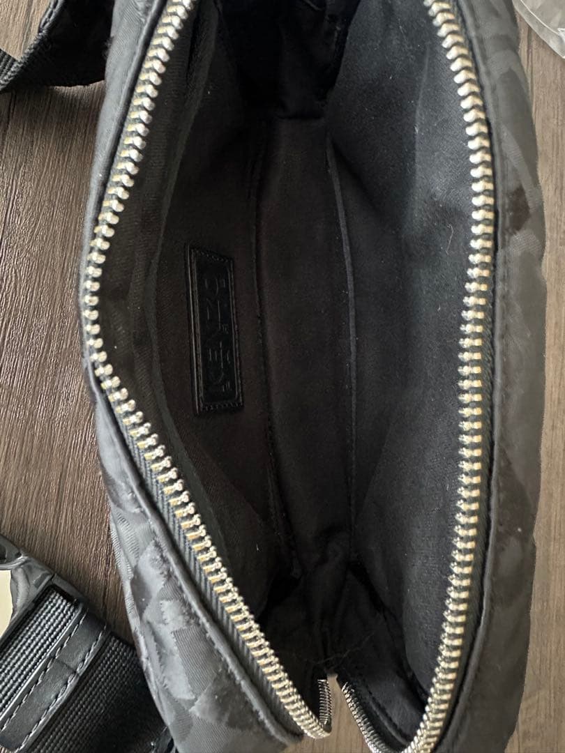 KENZO ボディバッグ ウエストポーチ メンズ レディース ナイロン ブラック