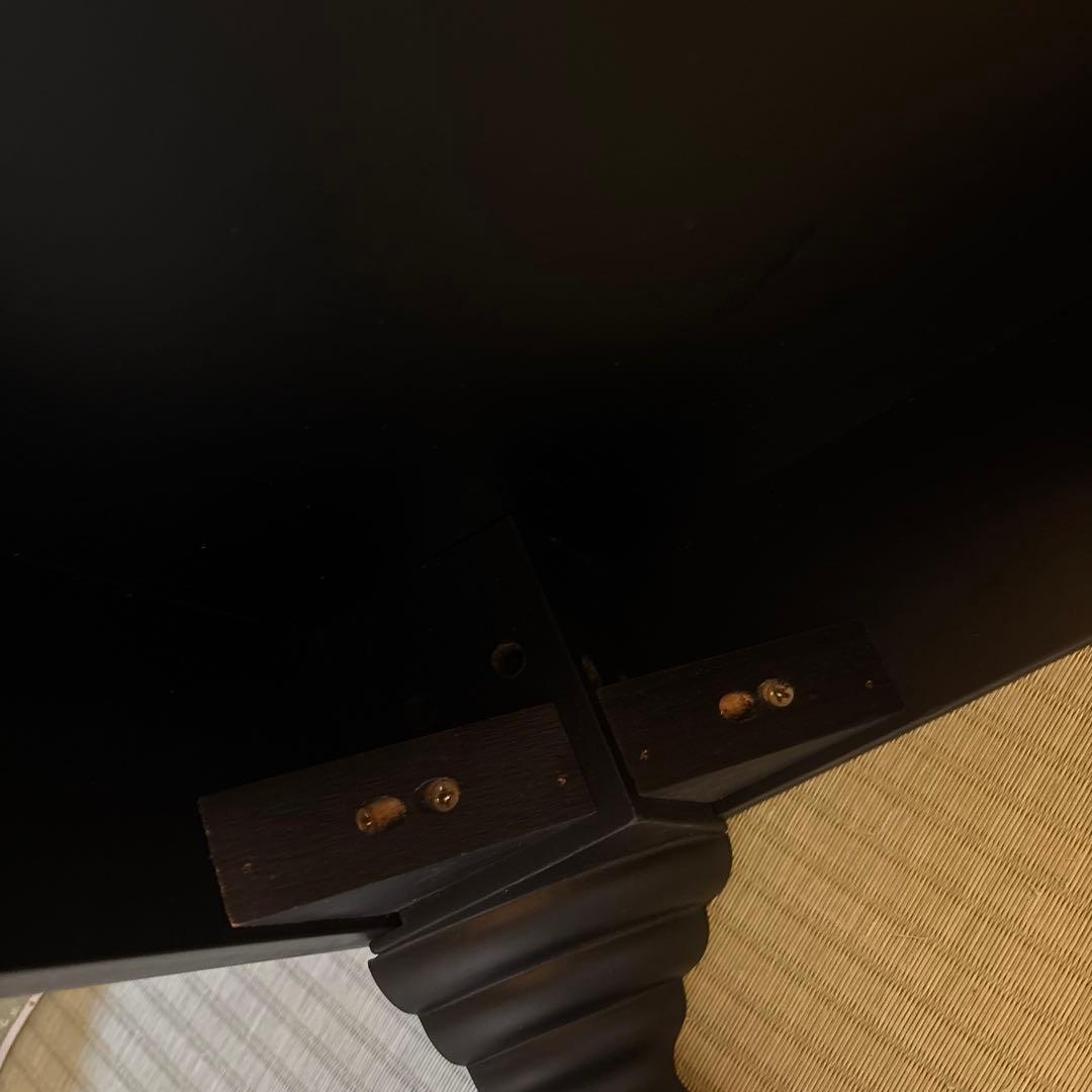 フランフラン⭐︎クァールコーヒーテーブル ⭐︎マットブラック