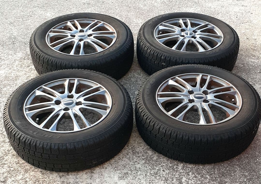 お買得！スタッドレスタイヤ 185/65R15 ホイール付き ４本セット