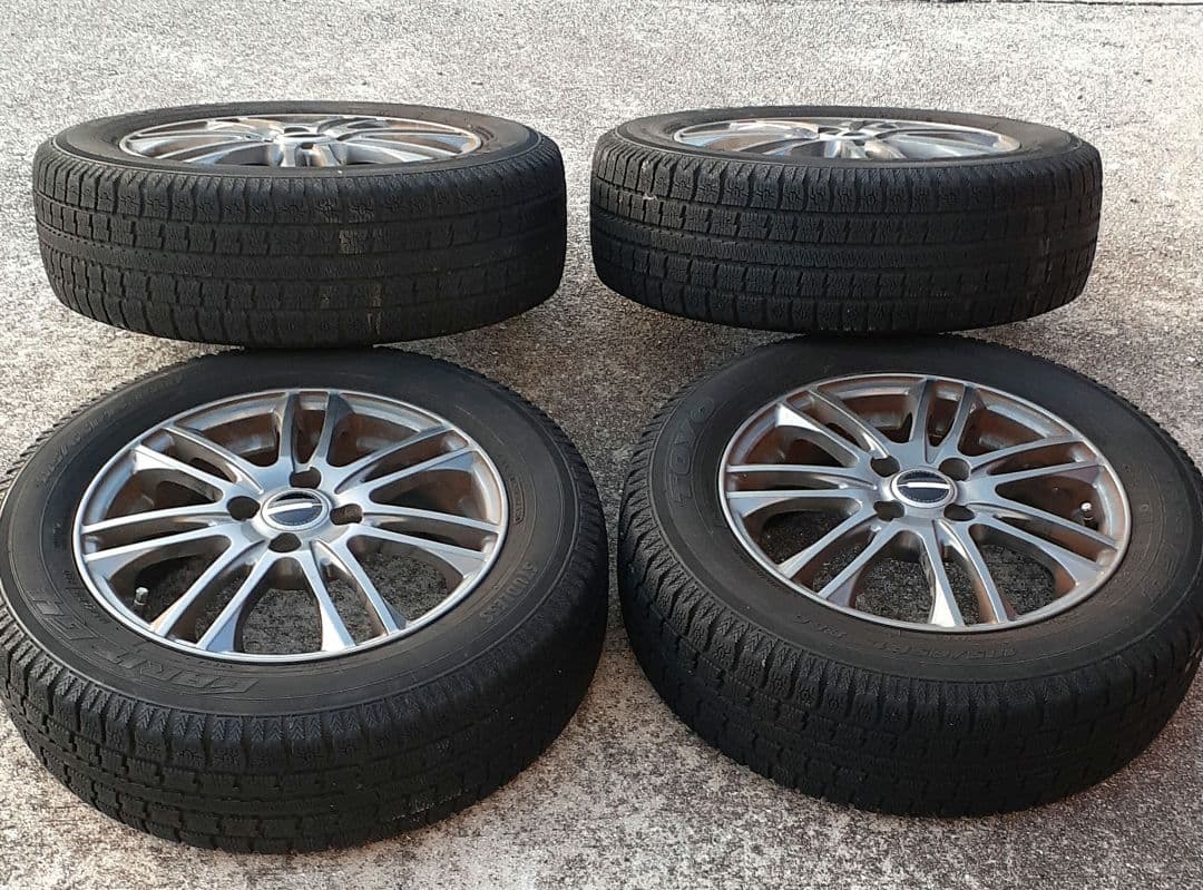 お買得！スタッドレスタイヤ 185/65R15 ホイール付き ４本セット