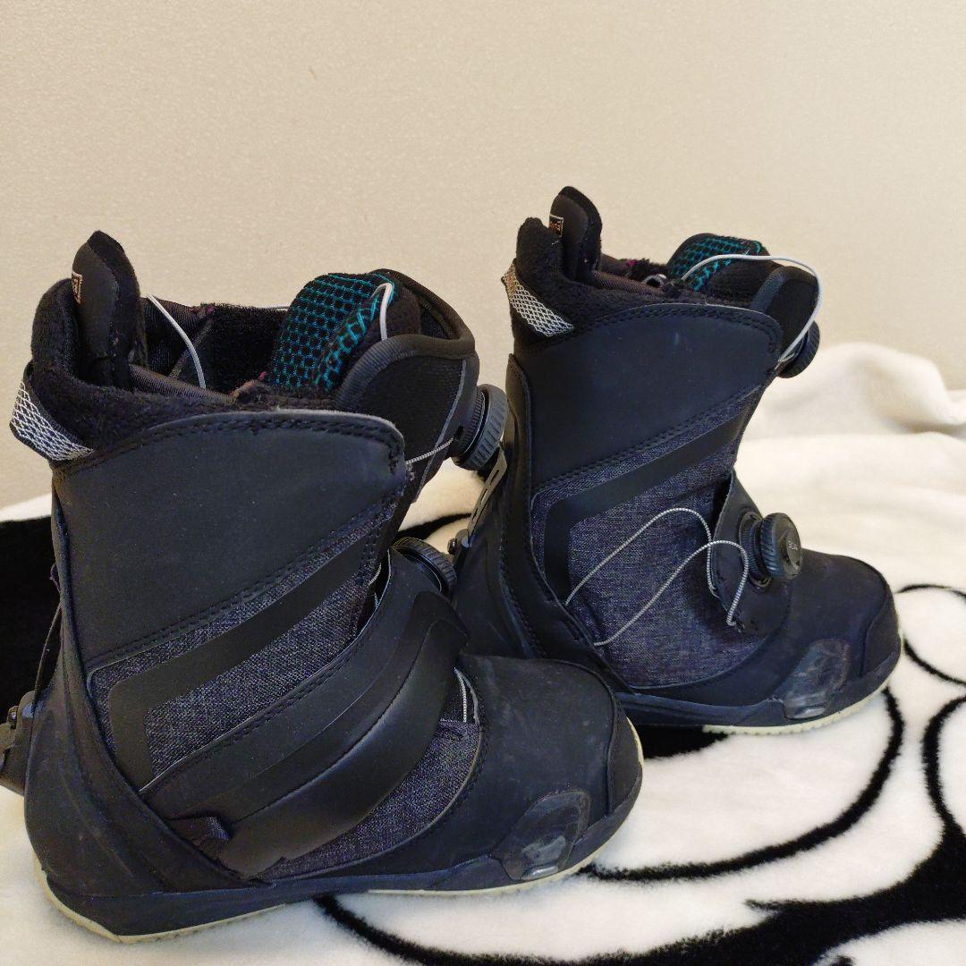 スノボ3点セット　板　ブーツ　バインディング　ステップオン　バートン