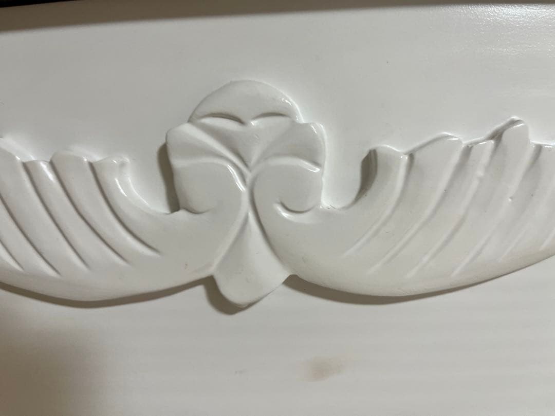 マントルピース　ファイヤープレイス　アンティーク調　ロココ　姫系家具　引き出し