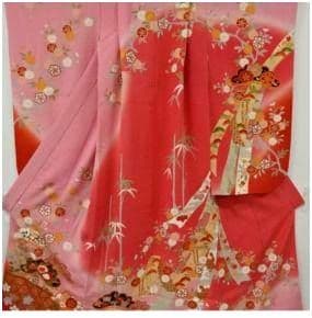 【専用】正絹京友禅☆桃色に絶妙ニュアンスカラーなが素敵なお誂え7歳七五三用祝着