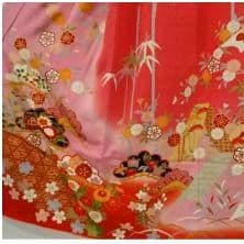 【専用】正絹京友禅☆桃色に絶妙ニュアンスカラーなが素敵なお誂え7歳七五三用祝着