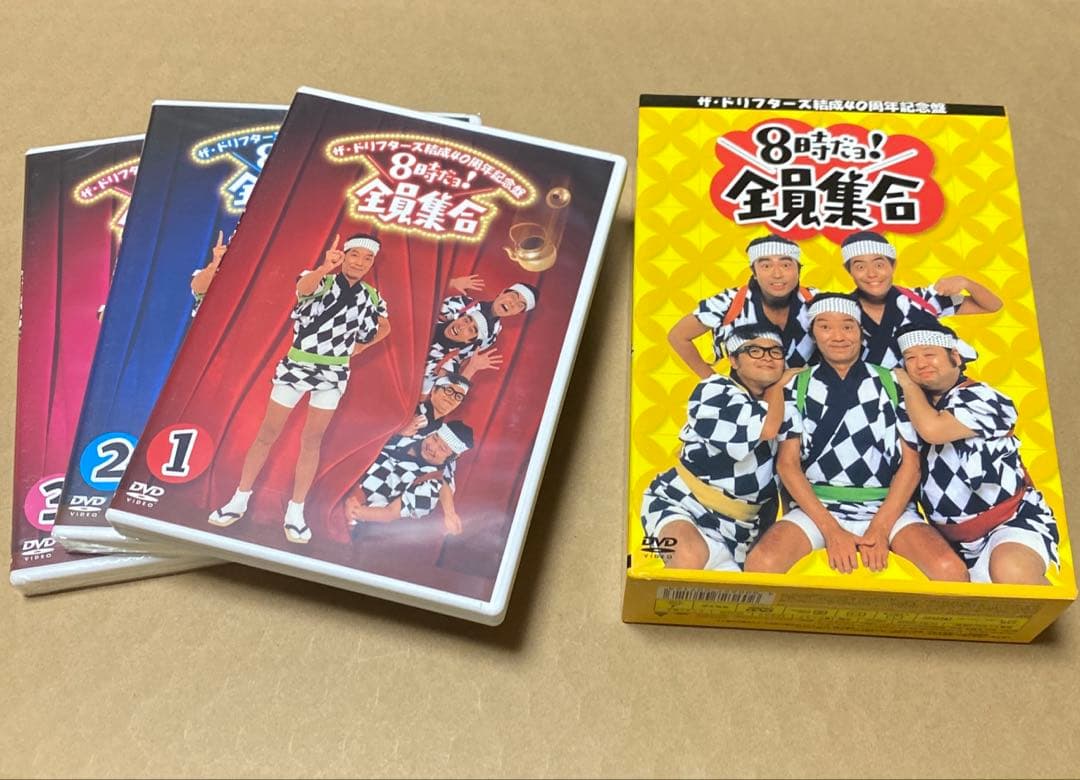 ザ・ドリフターズ結成40周年記念盤 8時だョ!全員集合DVD-BOX その他