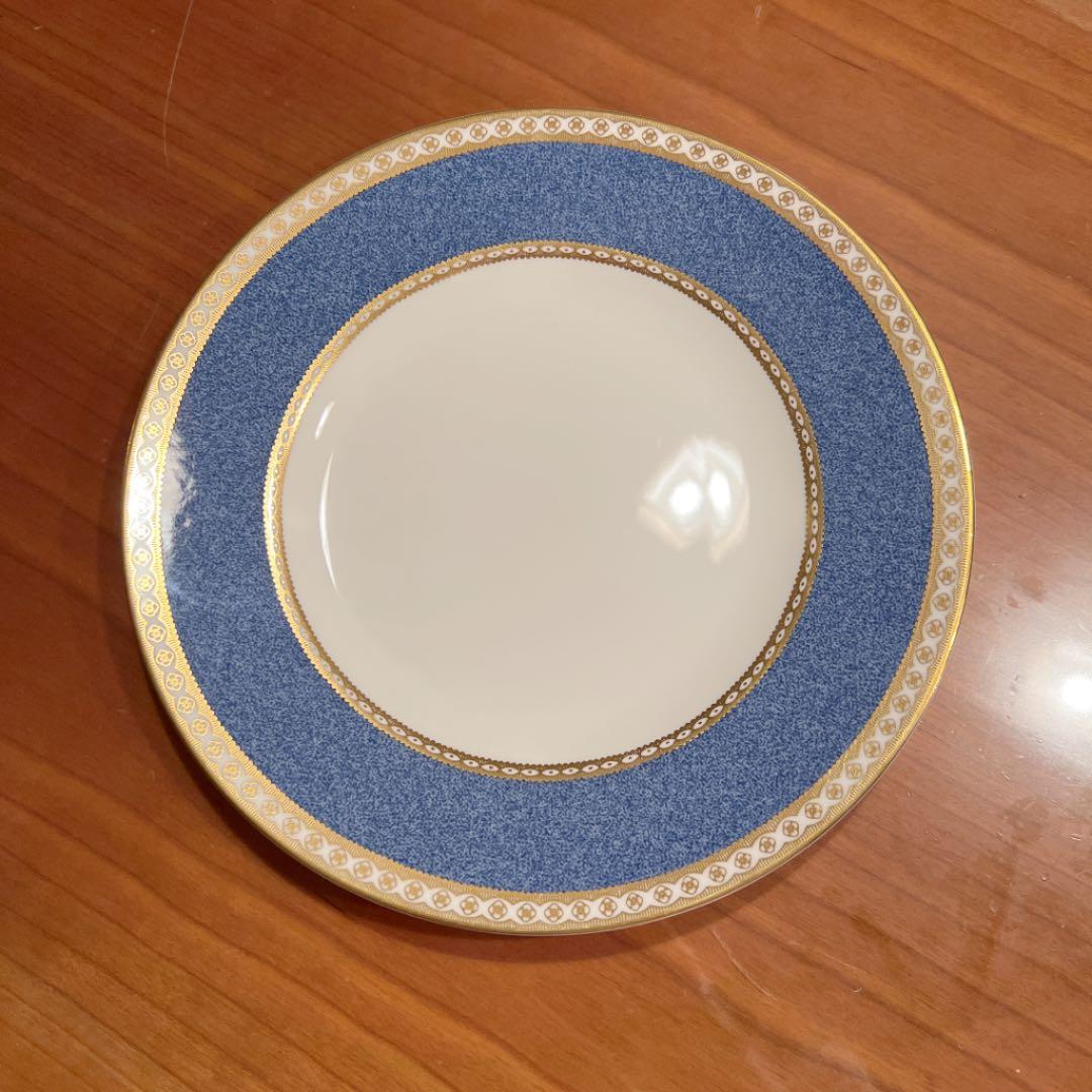 372 ウエッジウッド希少未使用　ユーランダーパウダーブループレート20CM