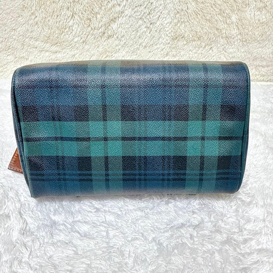 美品✨ POLO RALPH LAUREN ミニ ボストン バッグ チェック