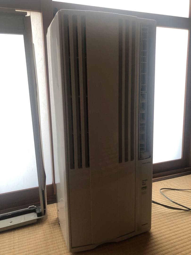 美品　コロナ　ルームエアコンCW-1622R窓用エアコン ホワイト