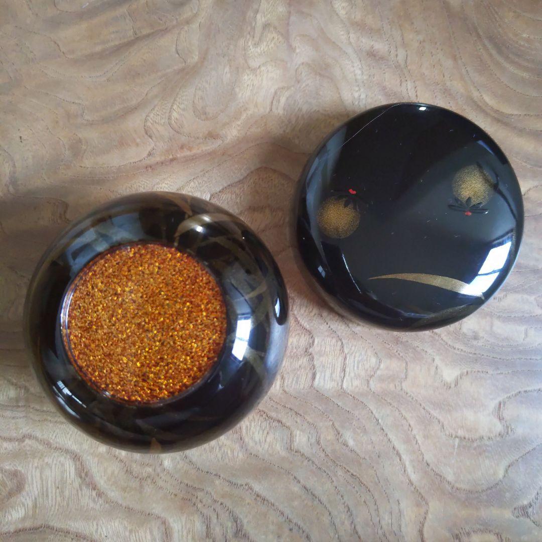 茶道具　大棗　中村宗秀　作　書付︰而妙斎　蛍　二重箱　夏　表千家　【匿名配送】