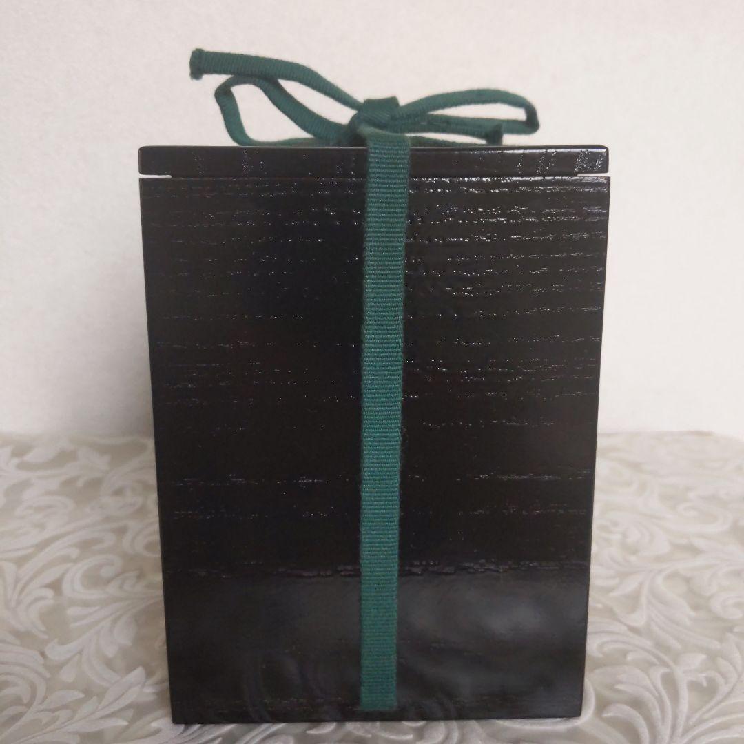 茶道具　大棗　中村宗秀　作　書付︰而妙斎　蛍　二重箱　夏　表千家　【匿名配送】