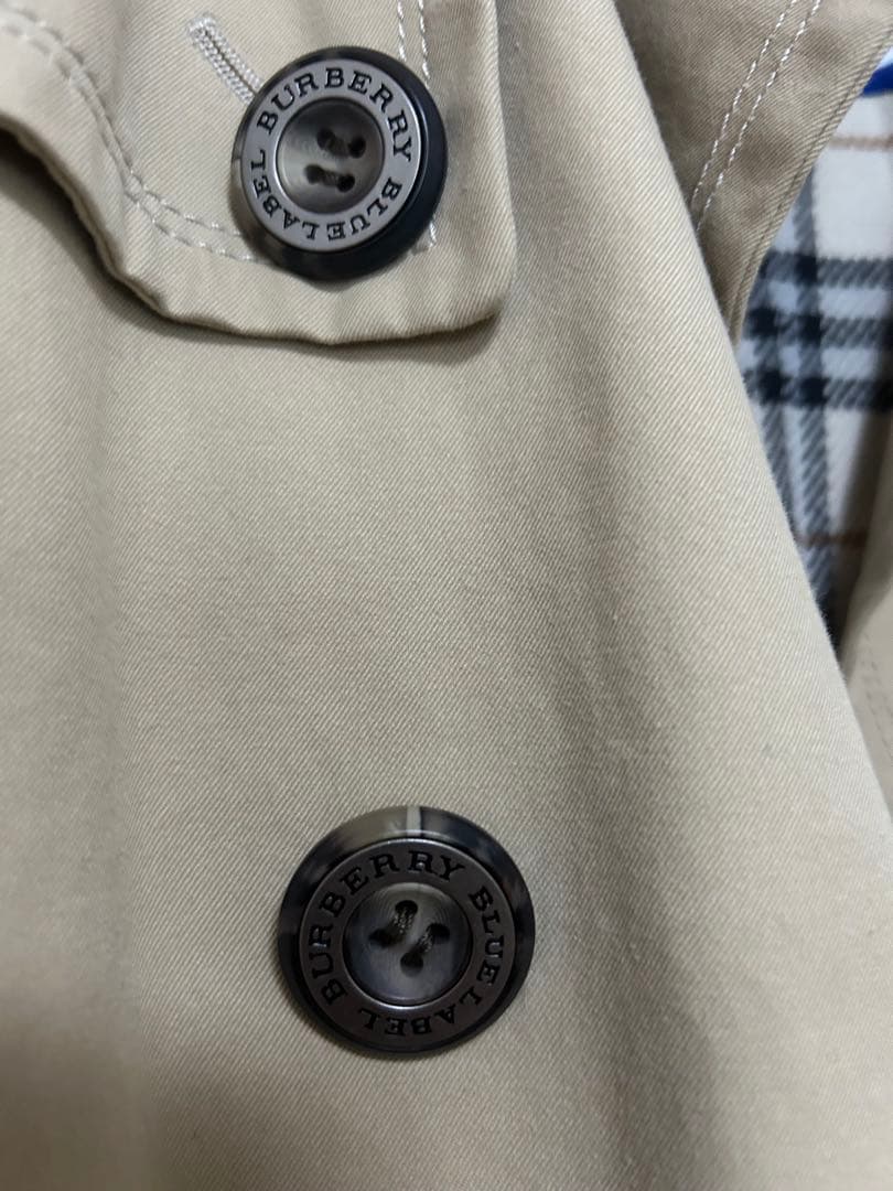 バーバリー ブルーレーベル トレンチコート 40 ライナー付