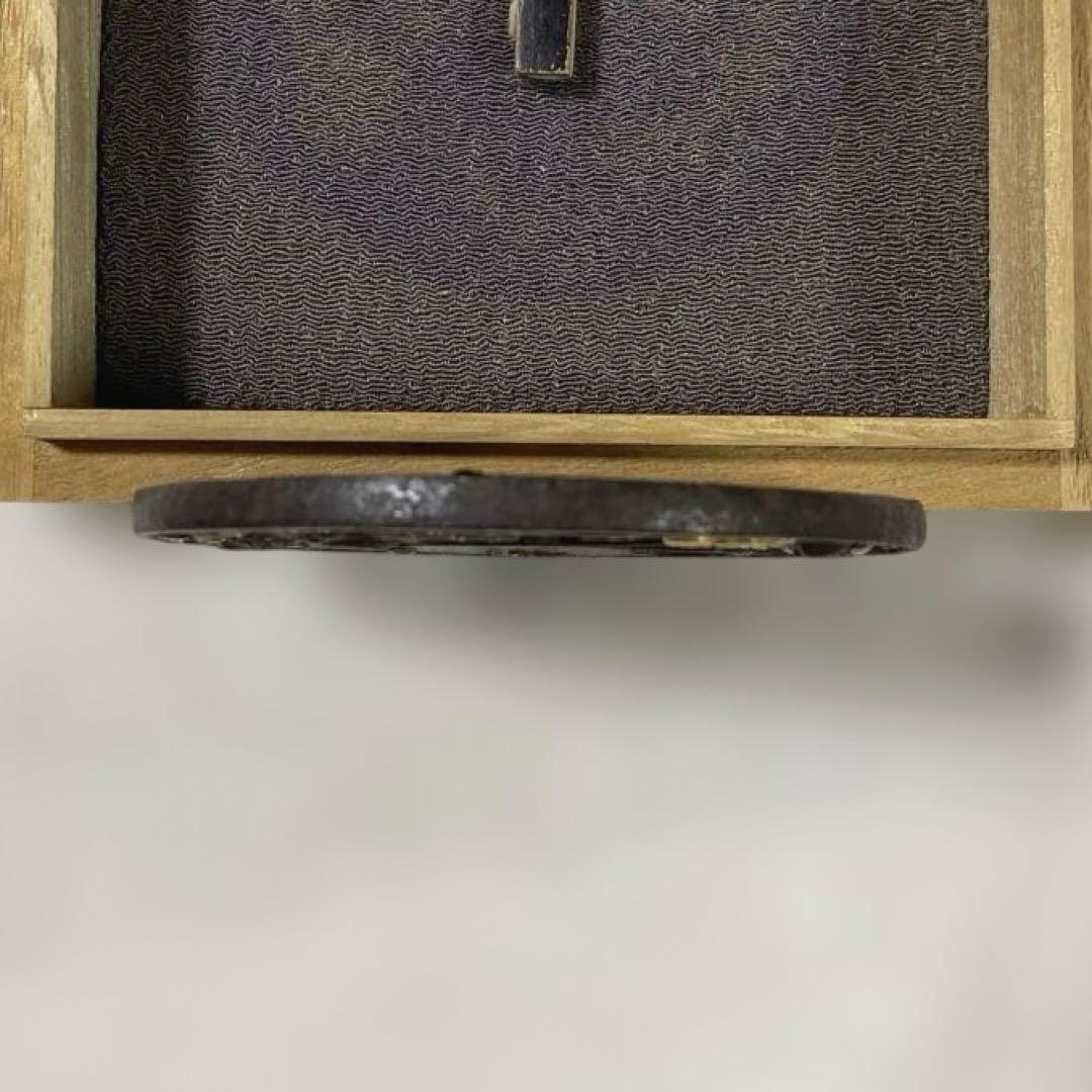 B-28 鍔　金銀象嵌透かし彫り　武具　刀装具　日本刀　鉄製　美術品　工芸品