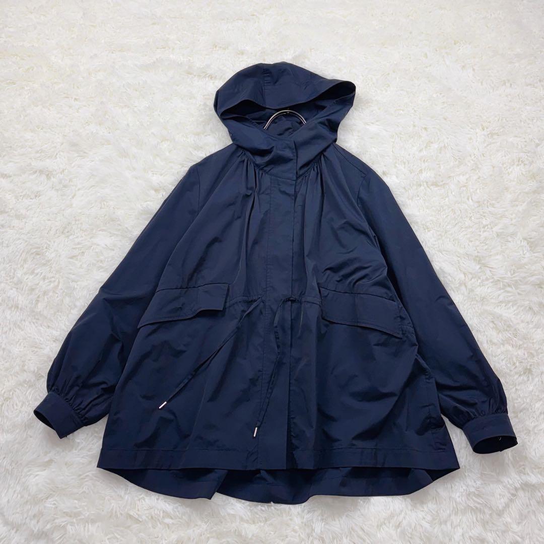 未使用級美品 Ballsey ライトタフタ フーデットショートコート