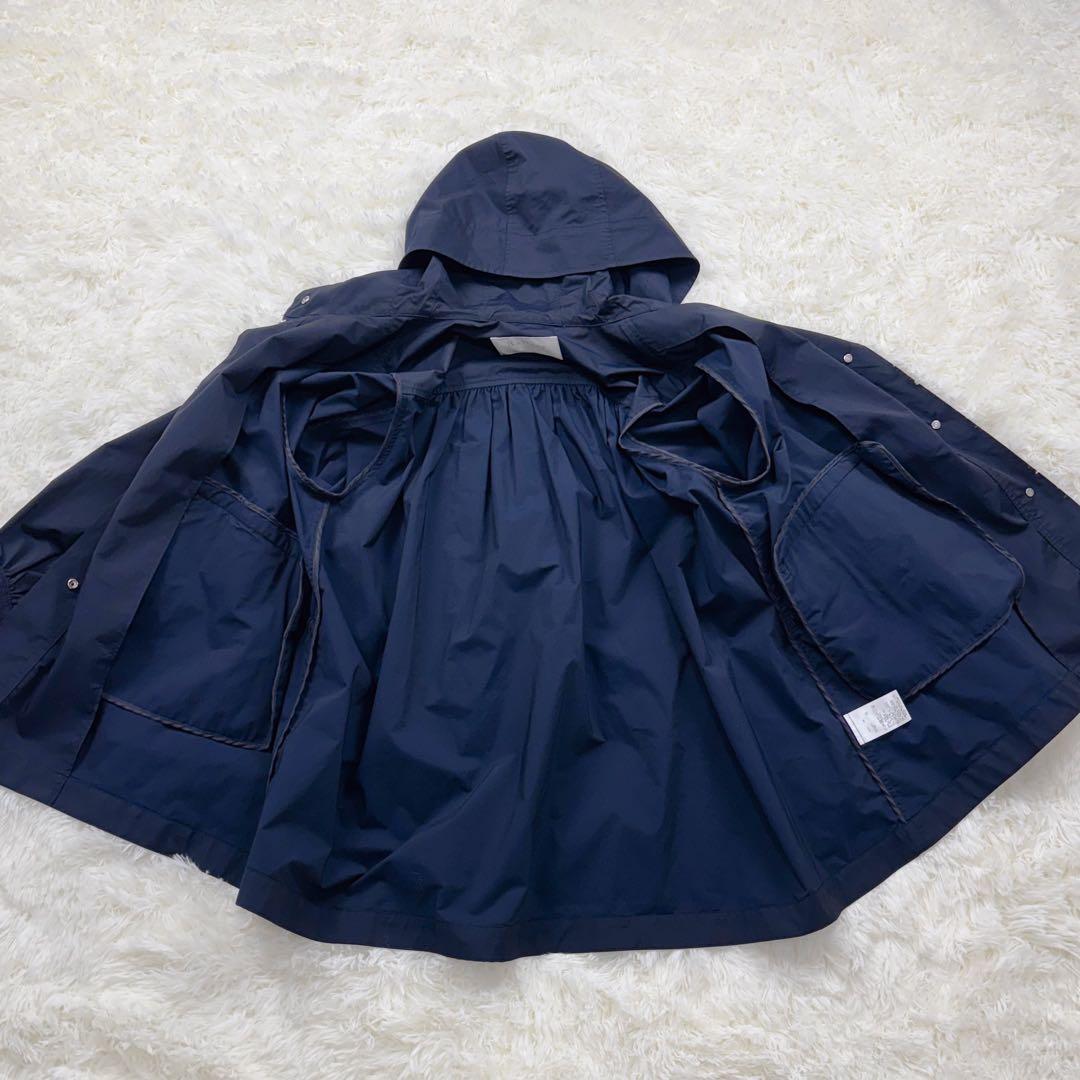 未使用級美品 Ballsey ライトタフタ フーデットショートコート