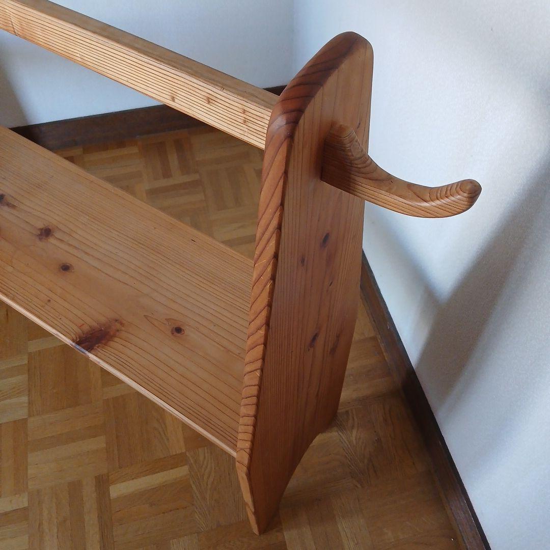 木製ラック シンプル ナチュラルウッド　シュタイナー　2月中旬で処分予定