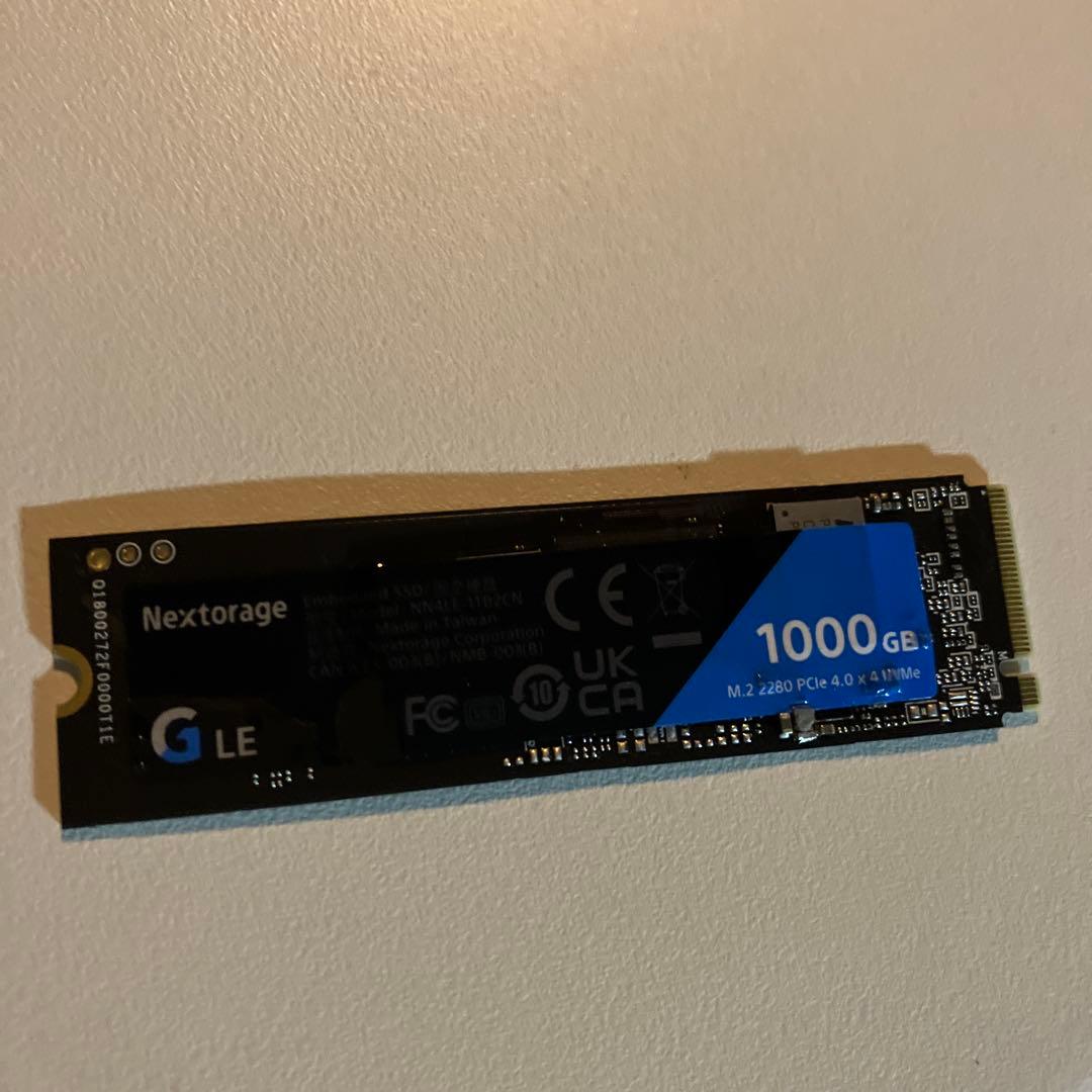 内蔵型SSD Nextorage 1TB M.2 SSD NSHSE-ZTBAN