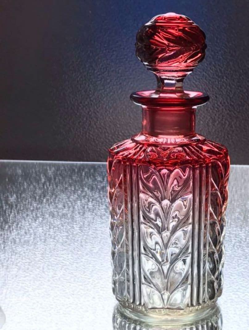 クリスマス特価 オールドバカラBACCARAT LAURIERフラコーン