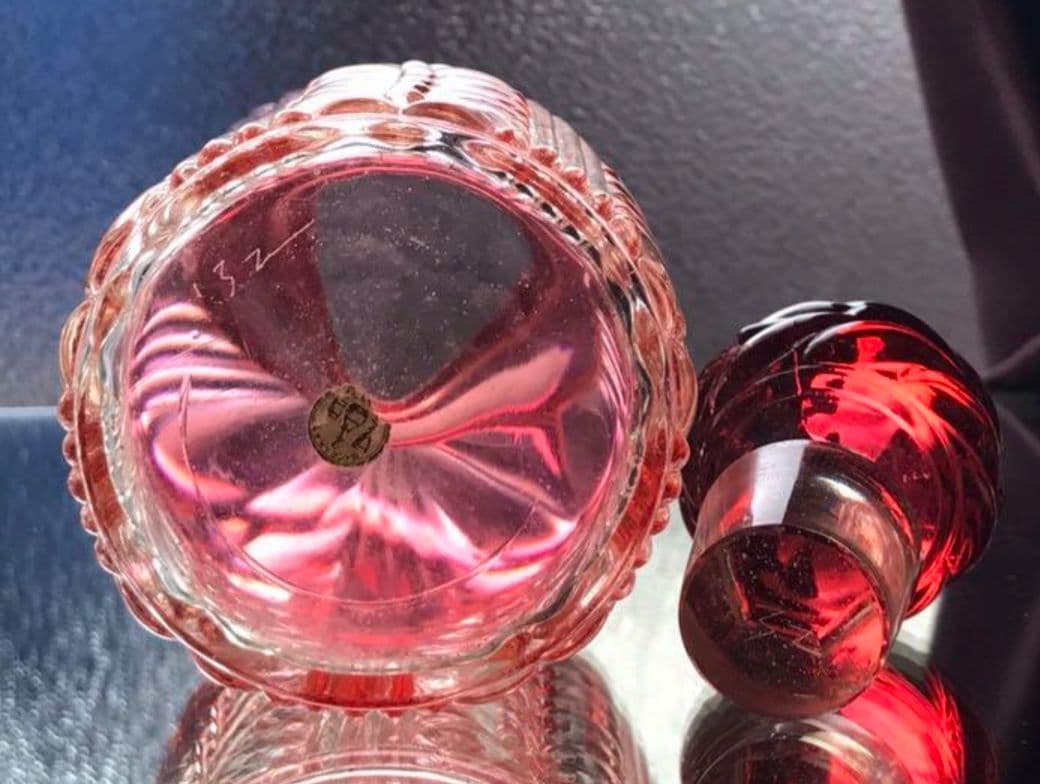 クリスマス特価 オールドバカラBACCARAT LAURIERフラコーン