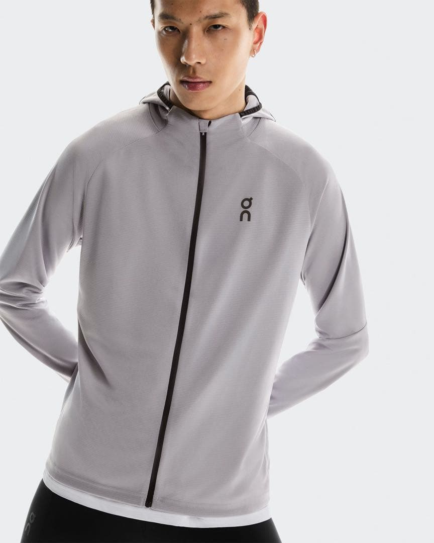 On climate zip Hoodie M ライラック