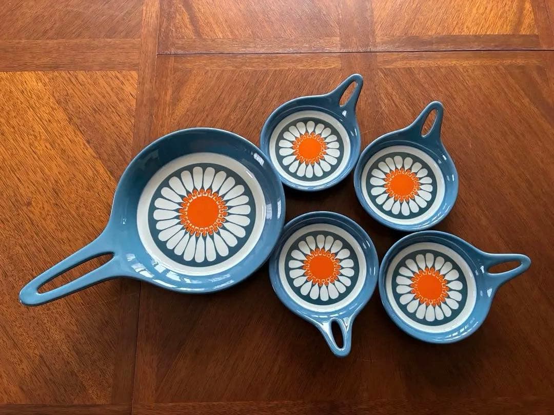 《レア》　Figgio フィッギオ スキレット　デイジー　5点　ヴィンテージ