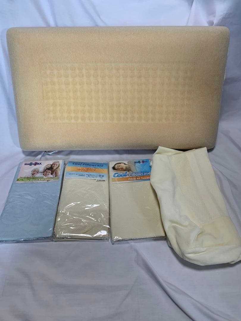 マニフレックス エアトスカーナ枕 新品ピローケース付き