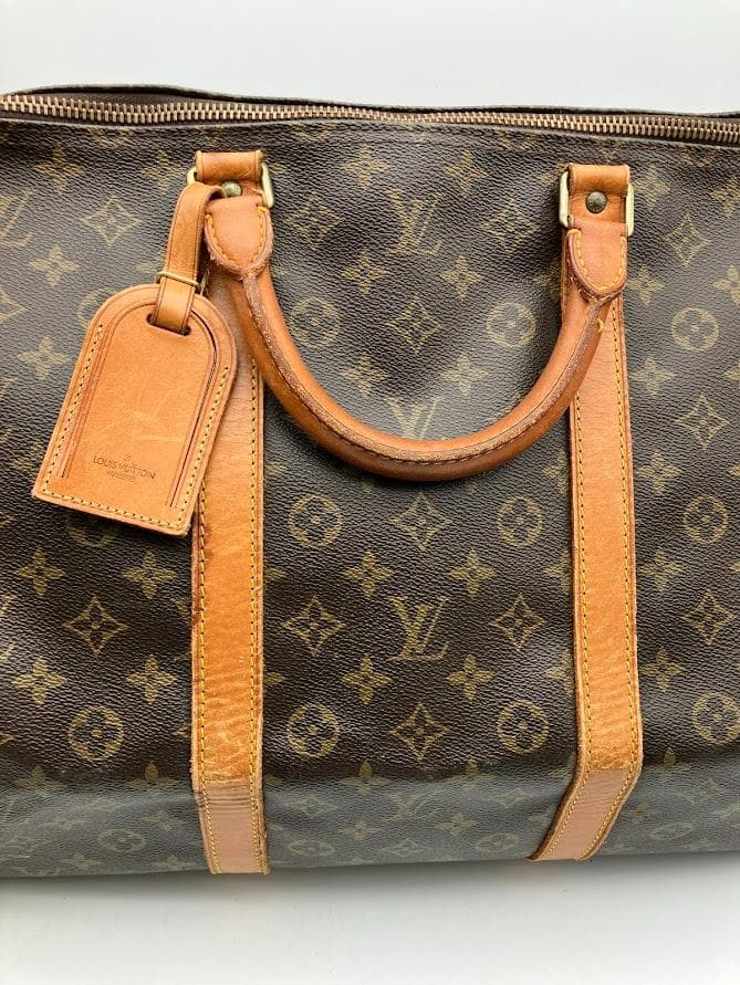 Louis Vuitton ボストンバッグ ブラウン モノグラム　キーポル60