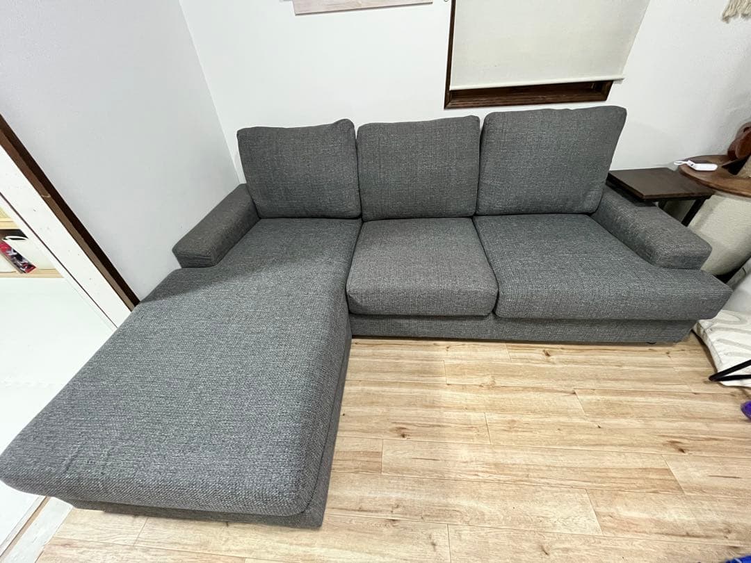 【引き取り限定】ニトリ　コーナーソファ