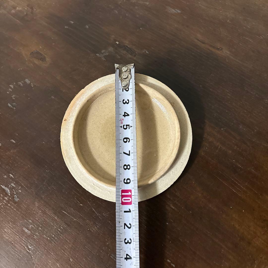 アンティーク輪線文　蓋物　古瀬戸　花器　古道具　骨董　検:白洲正子　秦秀雄　李朝