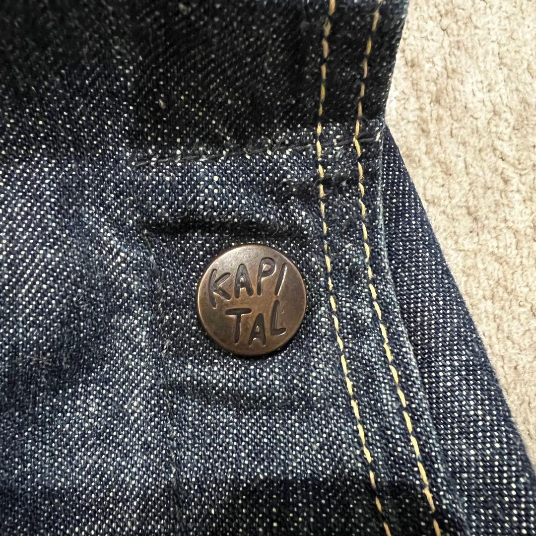 ⭐️美品　激レア⭐️KAPITAL キャピタル デニム　サロペット ショートパンツ