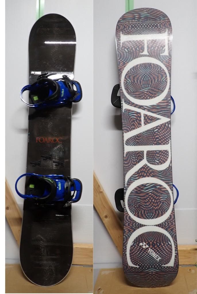 YONEX FOAROC 154cm+BURTON CARTEL M 中古セット