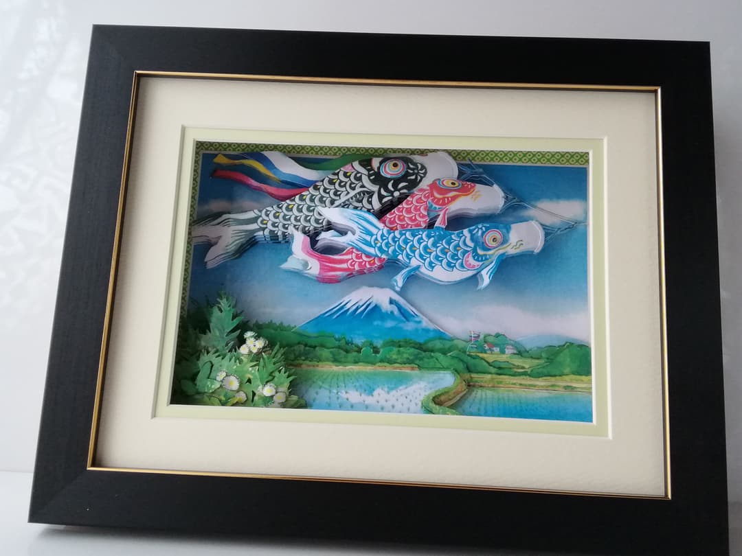 シャドウボックスこいのぼり