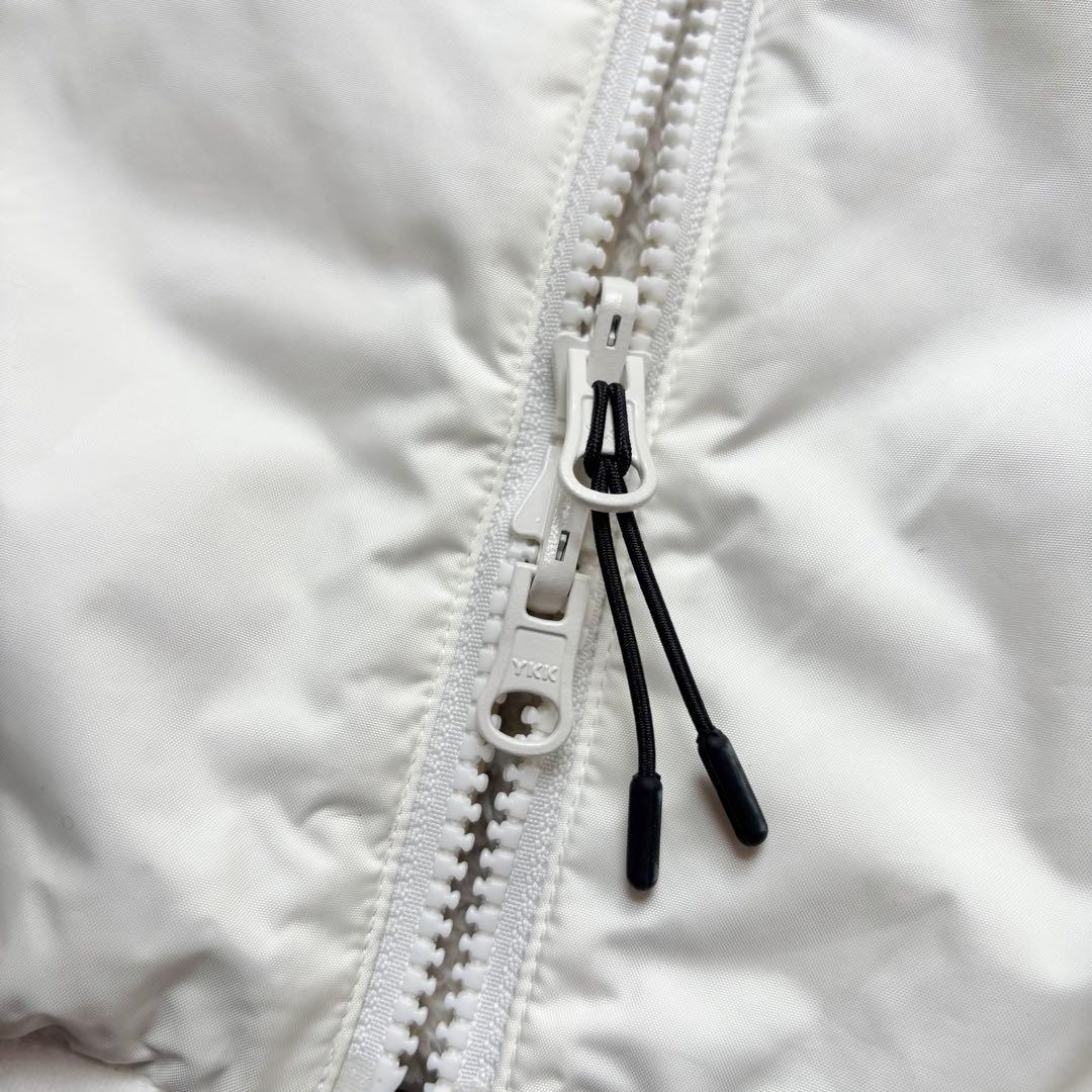 J.LINDEBERG リバーシブル 中綿ボアベスト ダブルジップ 2way S