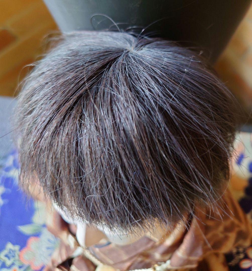 修復済（三代目東光様）市松人形　廣本乾随　大正期　福耳　長羽織　縮緬の長襦袢