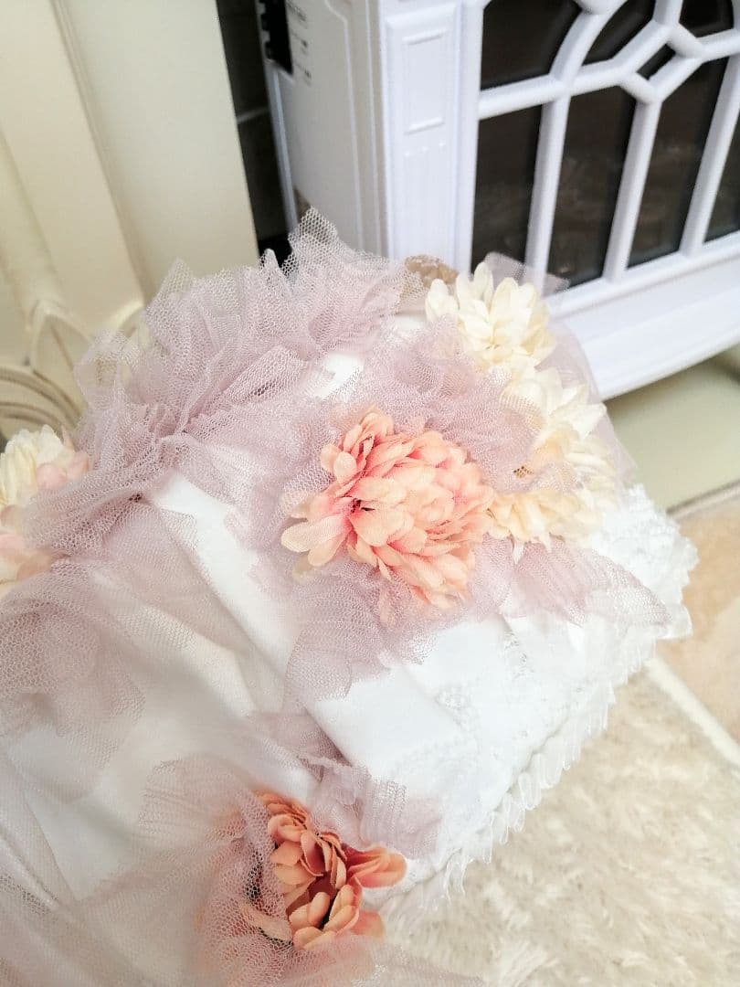 お花のバスケットと双子の子猫ちゃん♡エキゾチック♡アートドール♡ぬいぐるみ♡