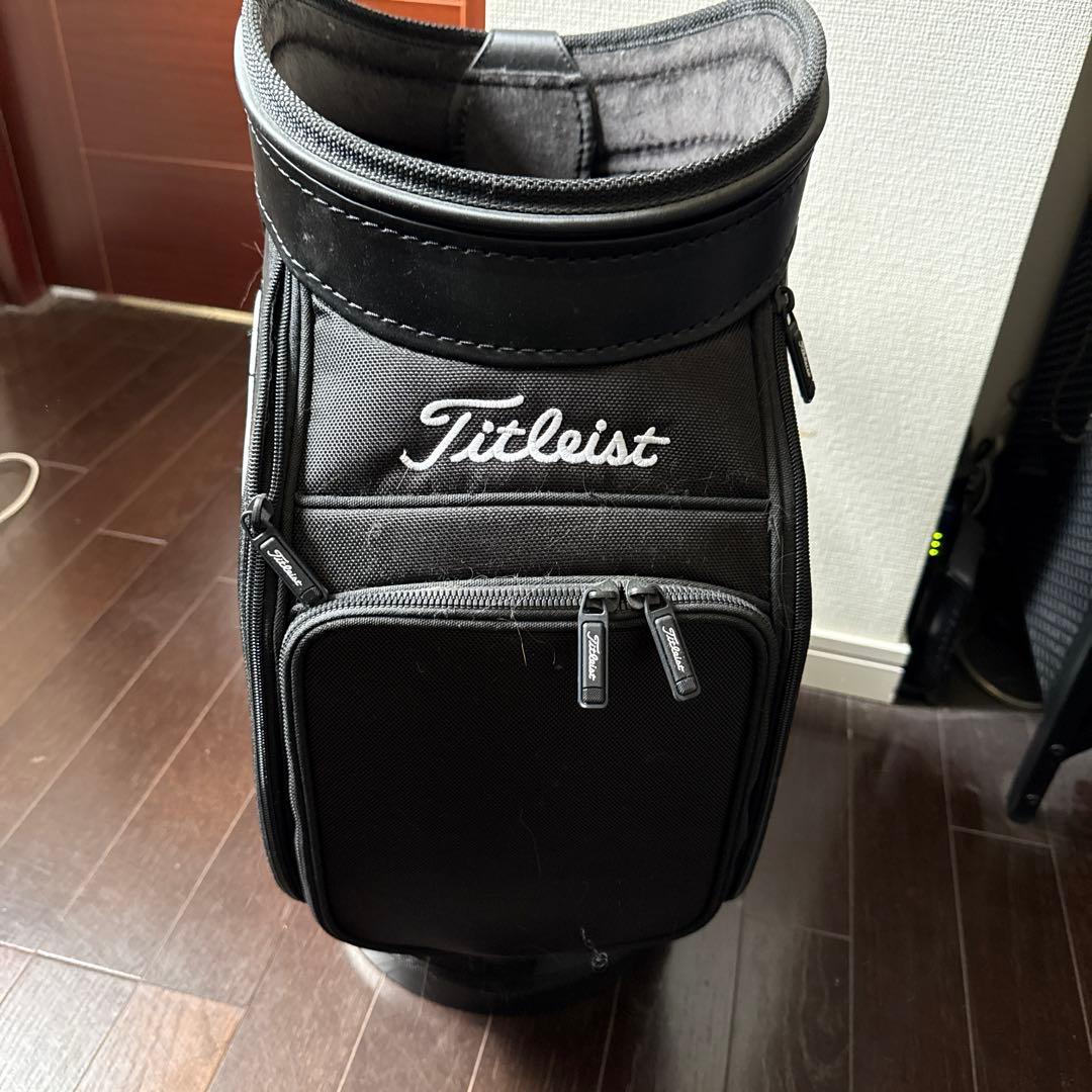 Titleist 輸入バック　黒/白/赤