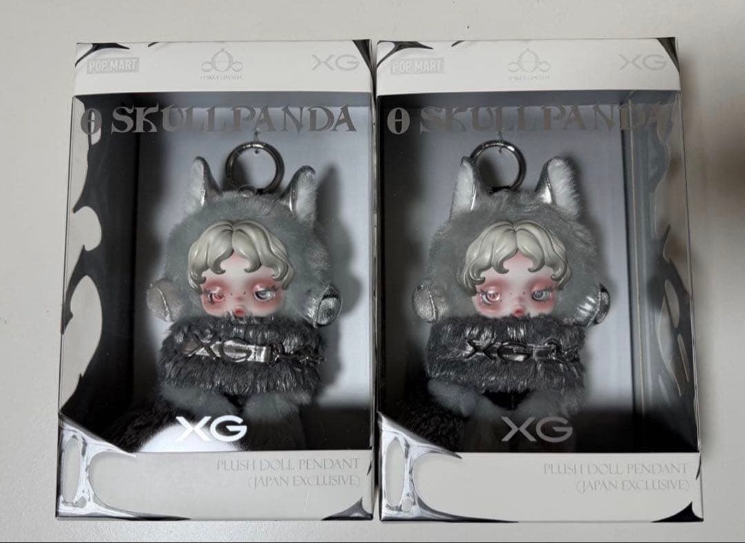 SKULLPANDA × XG POPMART スカルパンダ 2個セット