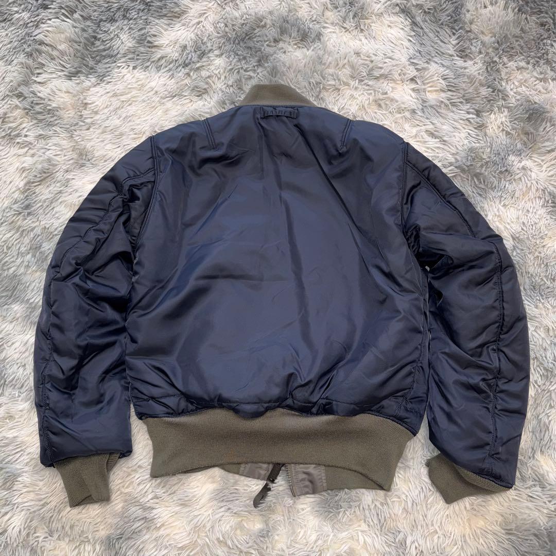 ALPHA INDUSTRIES アルファ MA-1 フライトジャケット S